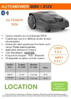 Automower 208V 312V fiche
